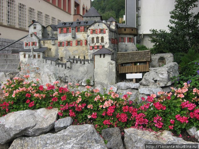 Княжеский замок в миниатюре Вадуц, Лихтенштейн