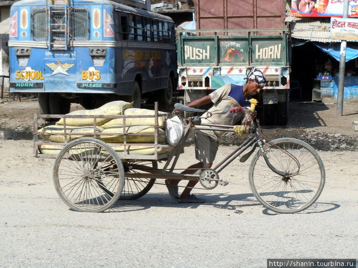 Грузовой велосипед Непал