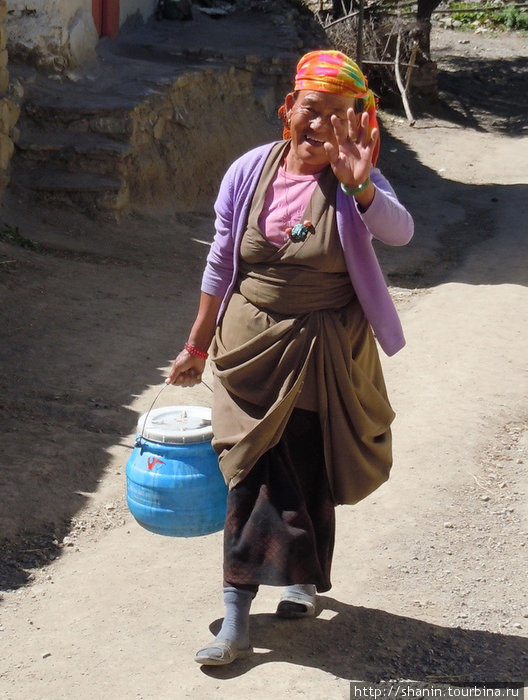 Жители Мустанга Непал