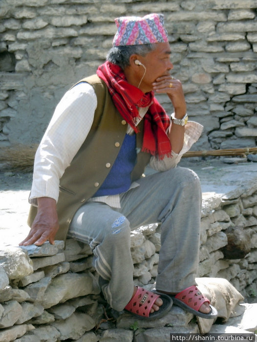 Жители Мустанга Непал