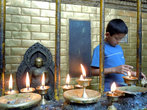 Молодой буддист в Патане