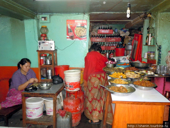 Придорожная кухня Непал
