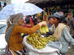 Бананы на площади Дурбар в Катманду