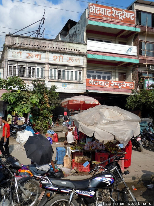 Рынок в Бхартапуре Зона Нараяни, Непал