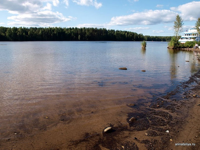 Река Свирь Верхние Мандроги, Россия