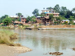 Река Рапти у деревни Саураха
