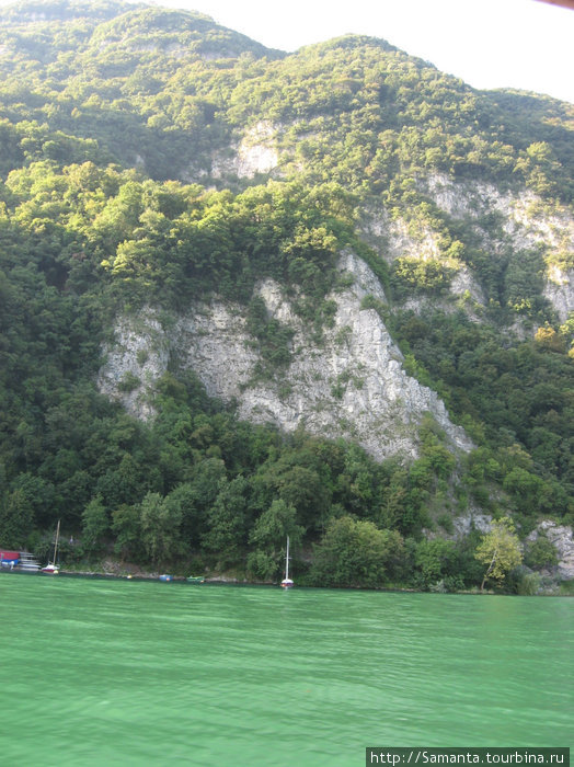 Круиз по Луганскому озеру Лугано, Швейцария