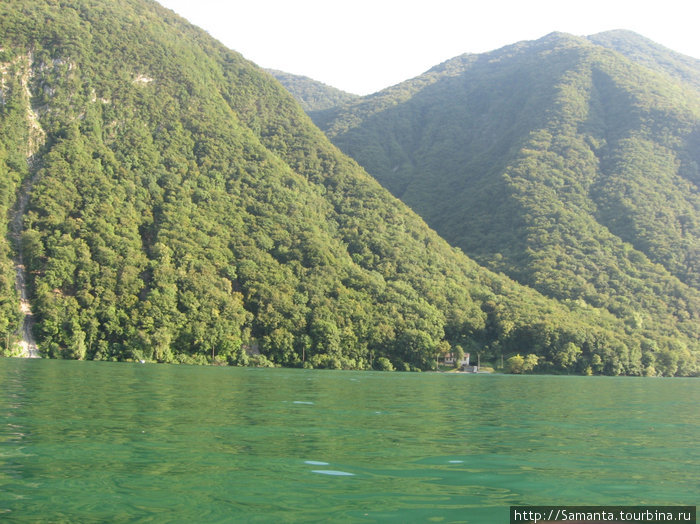 Круиз по Луганскому озеру Лугано, Швейцария