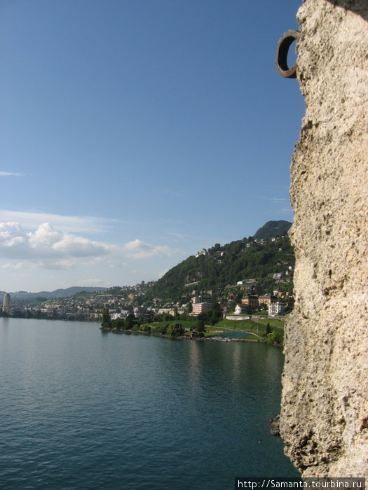Шильонский замок - экстерьер Монтрё, Швейцария