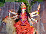 Многоруккая богиня Дурга