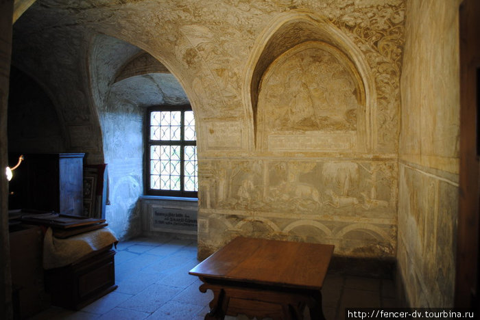 В палатах Телчского замка Телч, Чехия