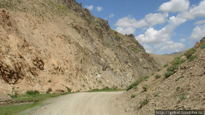 Дорога по ущелью. Майданшахр, Афганистан