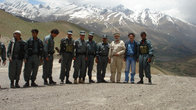 Перевал Хаджидаг, это граница между провинциями Вардак и Бамиан.