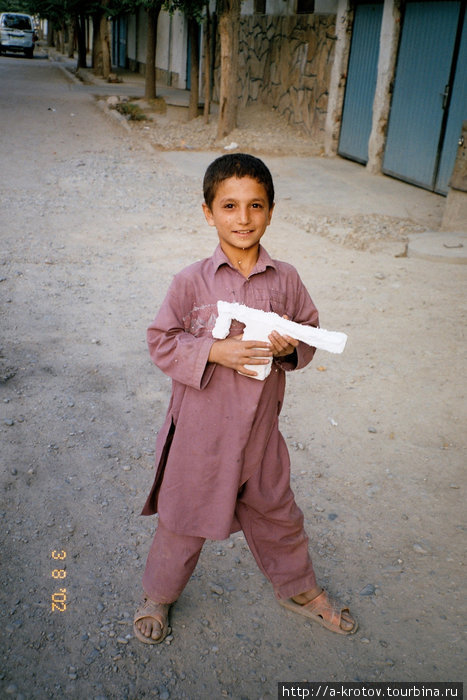 Юный террорист Кабул, Афганистан