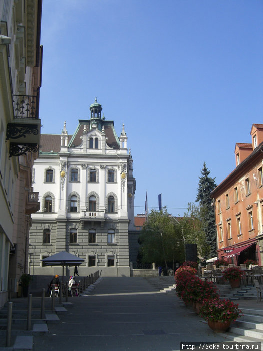 По улицам города Любляна, Словения