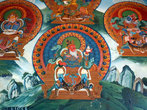 Фреска на стене храма