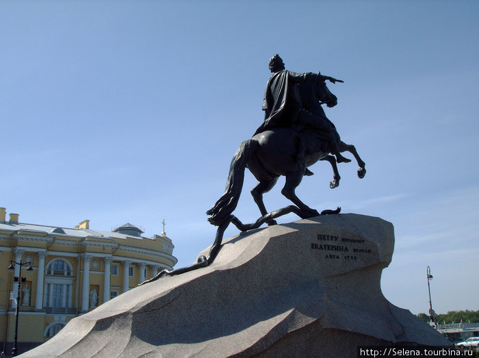 Памятник Петру Великому Санкт-Петербург, Россия