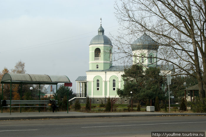 новая церковь у кладбища Брест, Беларусь