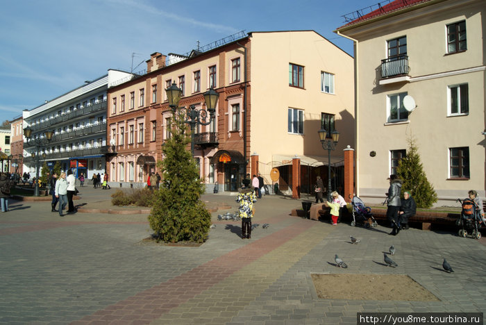 в центре города Брест, Беларусь