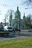 церковь на главной улице, бывшая Московская, ныне проспект Машерова