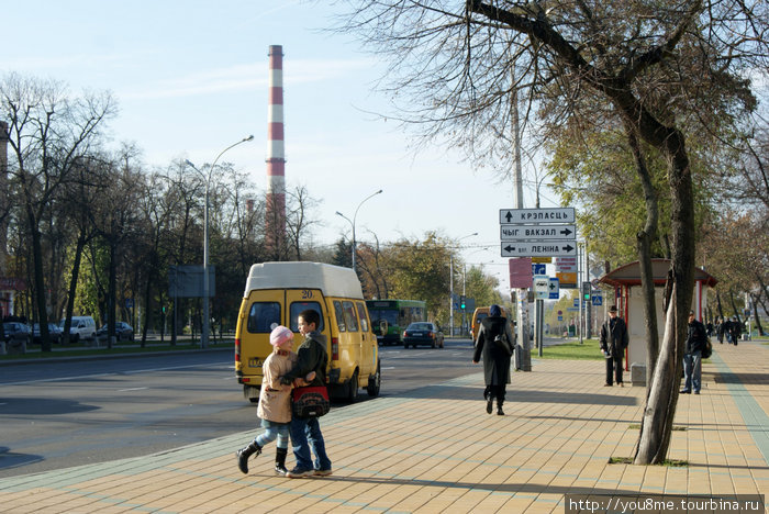 на остановке Брест, Беларусь