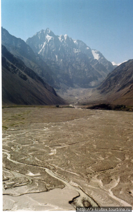 Река ПЯНДЖ
под Ишкашимом Ваханская долина, Таджикистан