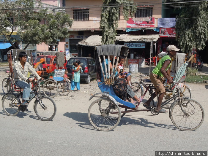 Велорикши Лумбини, Непал