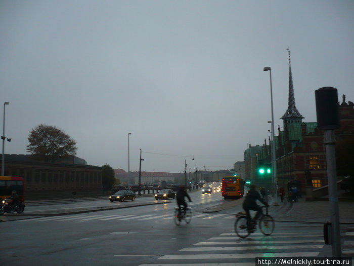 Вечерний Копенгаген Копенгаген, Дания