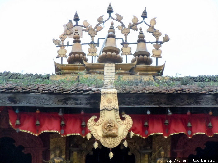 На крыше дворца Кумари Катманду, Непал