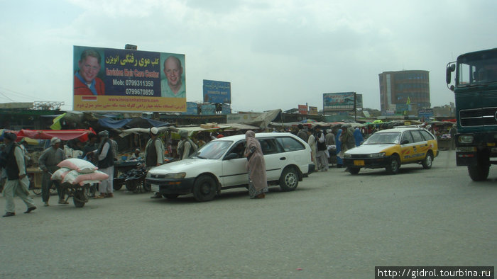 Улица Кабула. Кабул, Афганистан