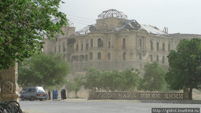 Бывший дворец Амина. Кабул, Афганистан
