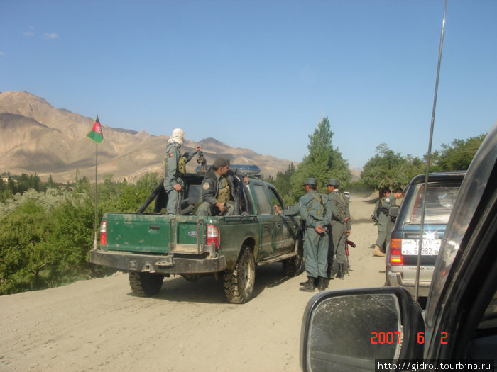 Местная полиция. Кабул, Афганистан