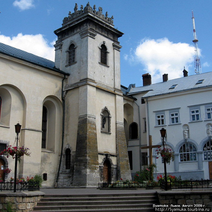 Монастырь бенедиктинок культовое сооружение, 1595 г. Сейчас это действующий Свято-Покровский монастырь Сестёр Студийского Устава. Львов, Украина