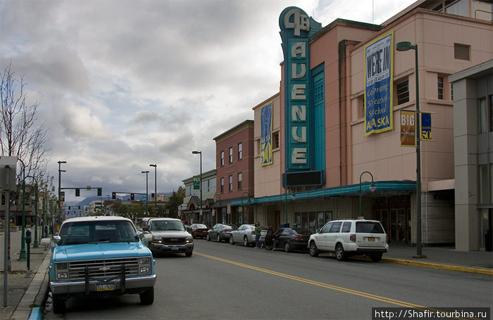 Крупнейший город Аляски Анкоридж, CША