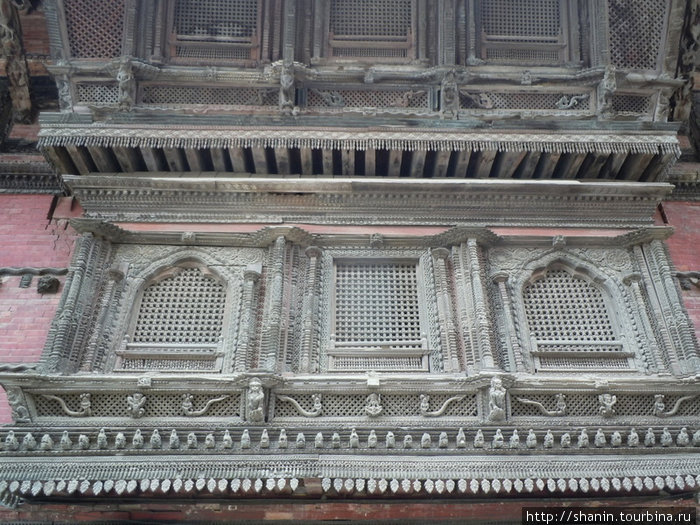 Деревянные окна Катманду, Непал