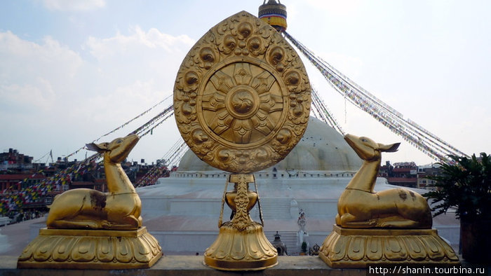 Символы буддизма Катманду, Непал