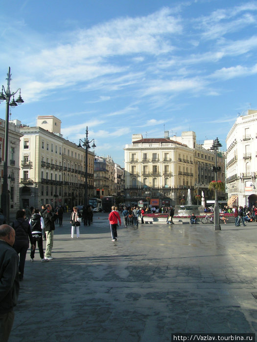Утренняя суета Мадрид, Испания