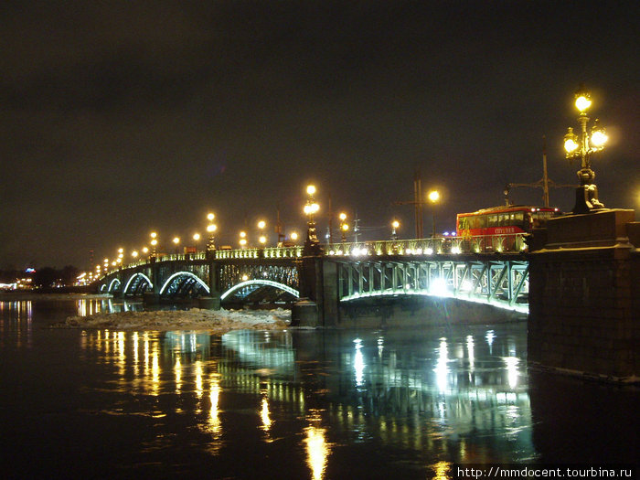 Питер ночью Санкт-Петербург, Россия