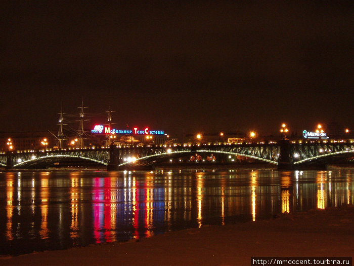 Питер ночью Санкт-Петербург, Россия