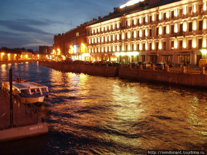 Питер ночью Санкт-Петербург, Россия