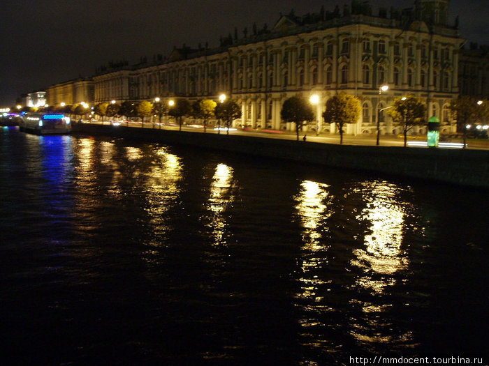 Питер ночью Санкт-Петербург, Россия