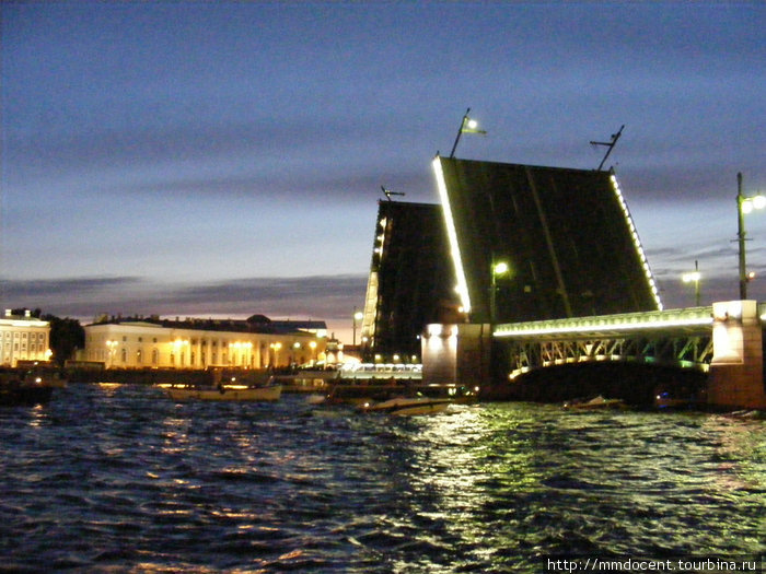 Питер ночью Санкт-Петербург, Россия