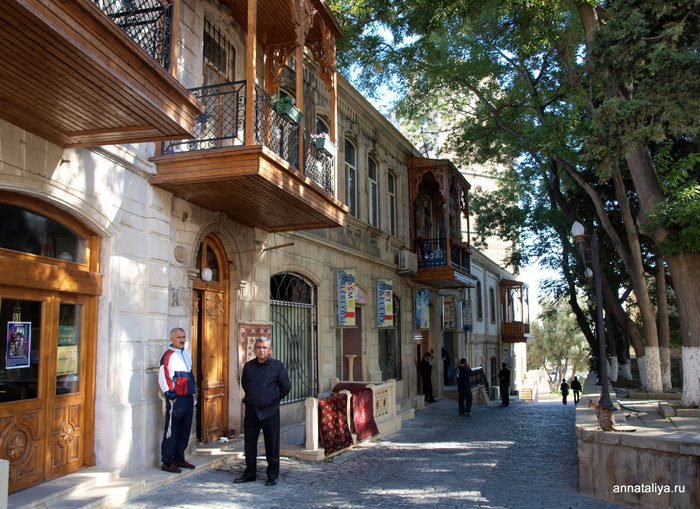 Баку. Старый город Ичяри-Шяхяр Азербайджан