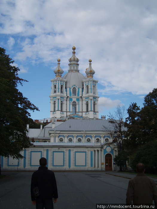 Смольный собор и его окрестности Санкт-Петербург, Россия