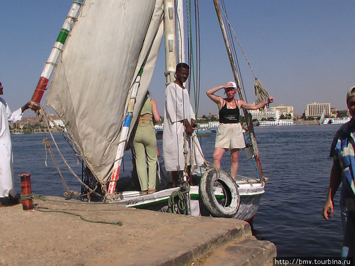 На яхте по Нилу. Хургада, Египет