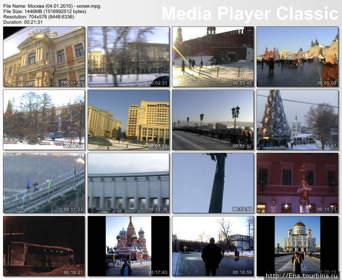 Москва: столица с азов. 04.01.2010. Часть 1 Москва, Россия