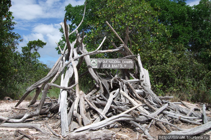 Остров Анатолия назван в честь Анатолия Федоровича Почепцова. Национальный парк Канайма, Венесуэла
