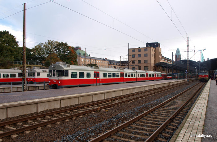 Железнодорожный вокзал в Хельсинки Хельсинки, Финляндия