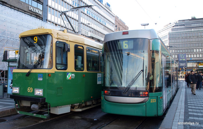 Городские трамваи Хельсинки, Финляндия