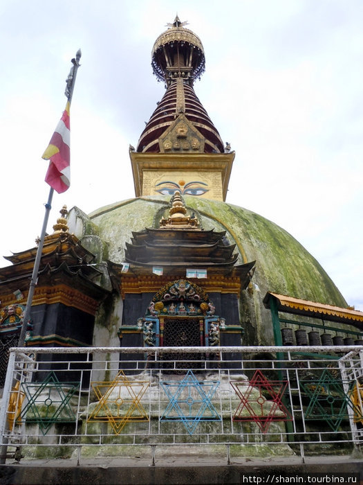 Позеленевшая пагода Катманду, Непал